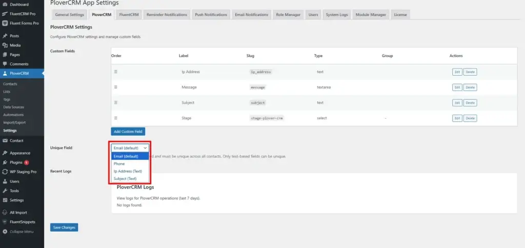 Group 37 - Plover CRM