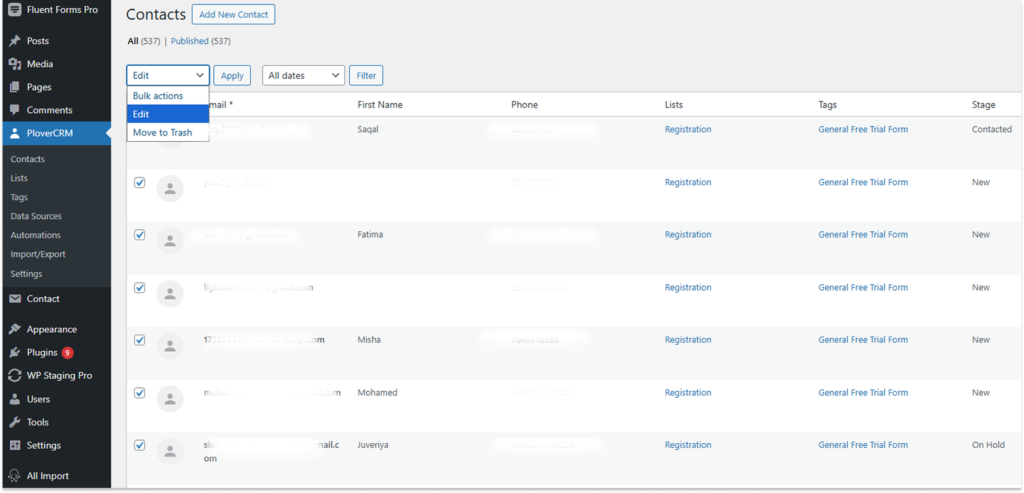 Group 45 - Plover CRM