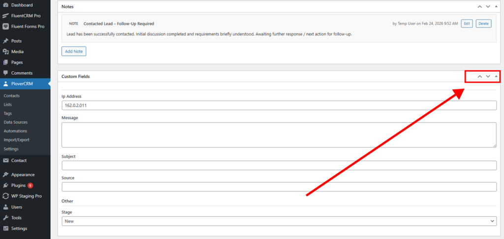 Group 46 1 - Plover CRM