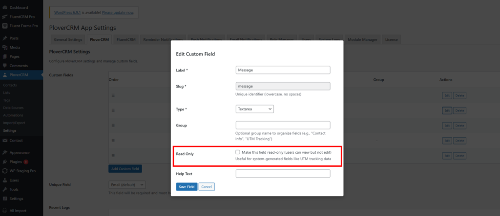 Group 46 - Plover CRM