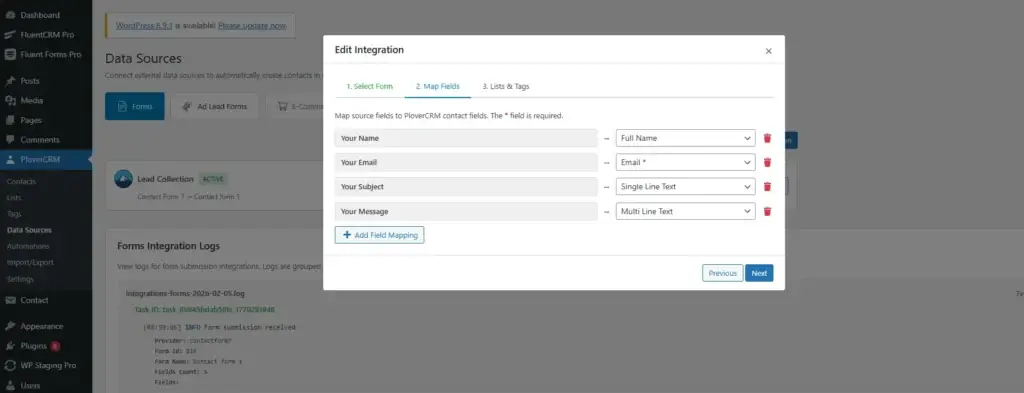 Screenshot 2026 02 08 123514 - Plover CRM