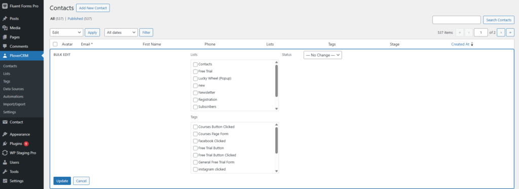image 14 - Plover CRM