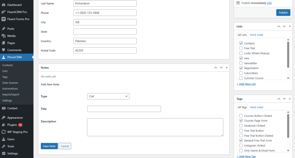 image 43 - Plover CRM