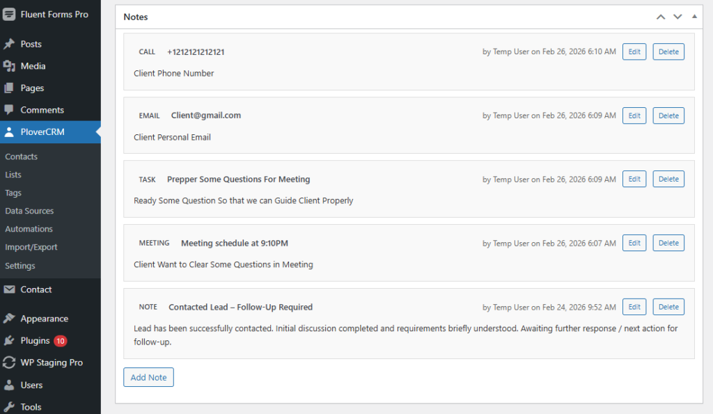 image 48 - Plover CRM