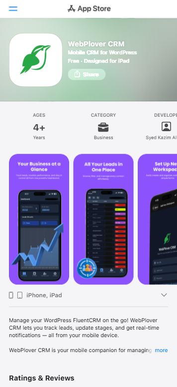 image 50 - Plover CRM